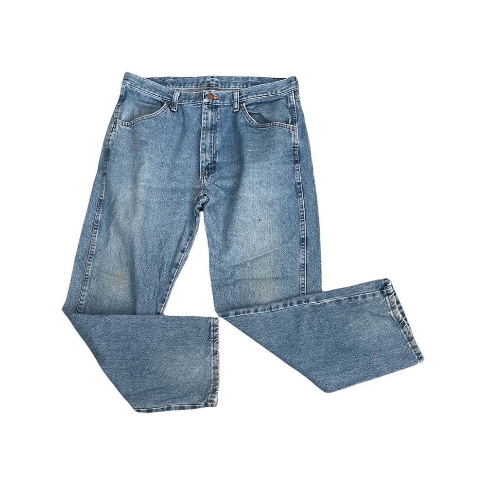 Rustler Jeans Mens size 36 X 30 Blue Light - Medium Wash